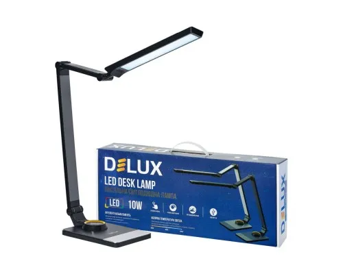 Настільна лампа Delux TF-520 10 Вт LED 3000K-4000K-6000K USB (90018129)