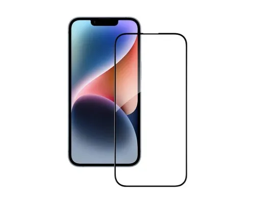 Скло захисне BeCover Apple iPhone 15 Pro Max Black (710594)