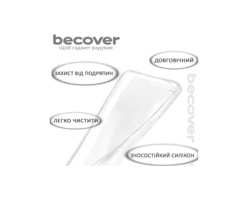 Чохол до мобільного телефона BeCover Xiaomi Redmi Note 13 Pro 4G Transparancy (710914)