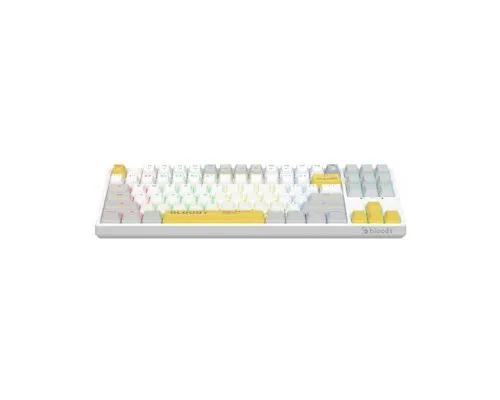 Клавіатура A4Tech Bloody S87 RGB BLMS TKL USB Energy White (4711421993708)