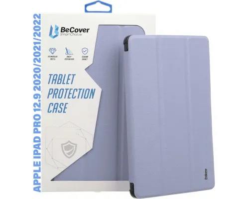 Чехол для планшета BeCover Soft Edge TPU Apple iPad Pro 12.9 2020/2021/2022 Purple (711710)