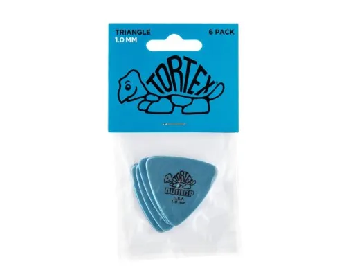 Медіатор Jim Dunlop Tortex Triangle Pick 1.0mm 6 шт. (431P1.0)