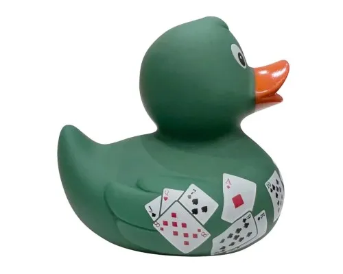 Іграшка для ванної Funny Ducks Качка Покер (1318)