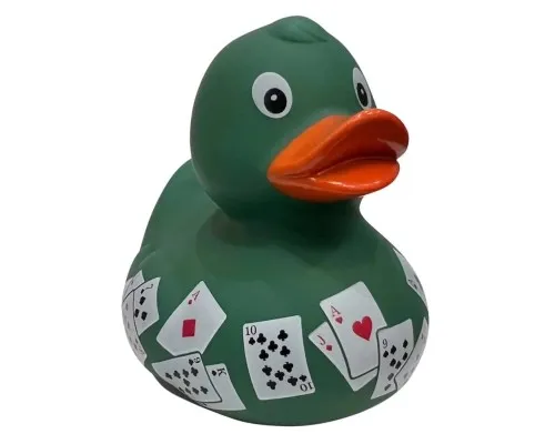 Іграшка для ванної Funny Ducks Качка Покер (1318)
