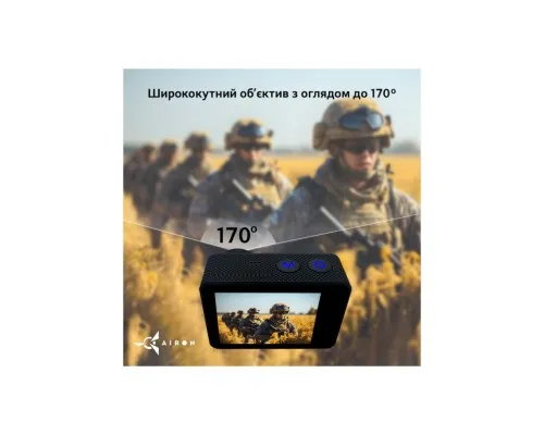 Экшн-камера AirOn ProCam 8 Tactical Helm Kit (4822356754510)