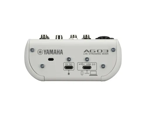 Аудіоінтерфейс Yamaha AG03MK2 White