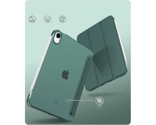 Чохол до планшета BeCover Tri Fold Hard Apple iPad Mini 7 2024 Dark Green (712451)