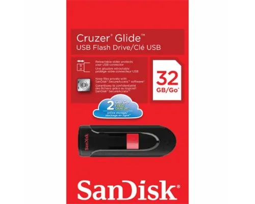 USB флеш накопитель SanDisk 32Gb Cruzer Glide (SDCZ60-032G-B35)