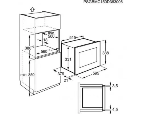 Микроволновая печь Electrolux EMT25203OK