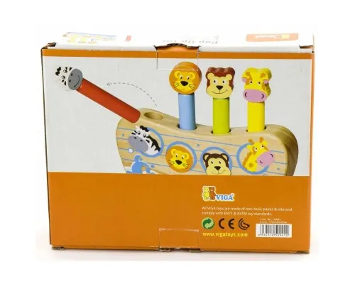 Развивающая игрушка Viga Toys Веселый ковчег (50041)