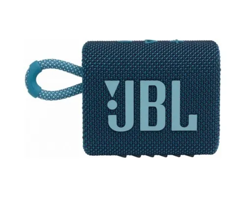 Акустическая система JBL Go 3 Blue (JBLGO3BLU)