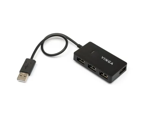 Концентратор Vinga USB2.0 to 4*USB2.0 HUB (VHA2A4)