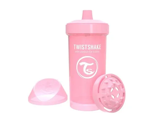 Поильник-непроливайка Twistshake 360 мл 78279 светло-розовая (69893)