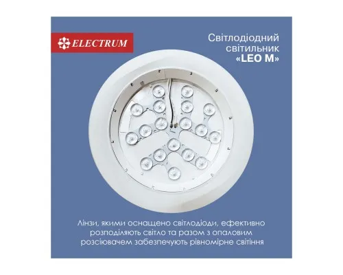 Світильник Electrum LEO M- 18W 4000K (B-LD-1958)