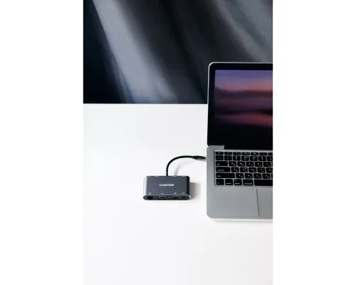 Концентратор Canyon 8-in-1 USB-C (CNS-TDS14)