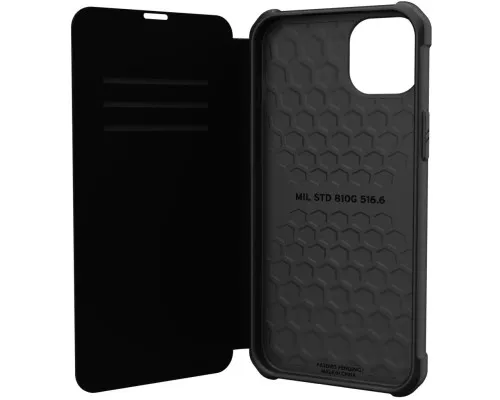 Чохол до мобільного телефона UAG Apple iPhone 14 Metropolis, Kevlar Black (114044113940)