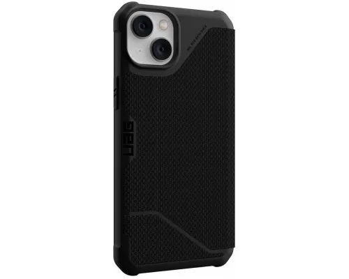 Чехол для мобильного телефона UAG Apple iPhone 14 Metropolis, Kevlar Black (114044113940)