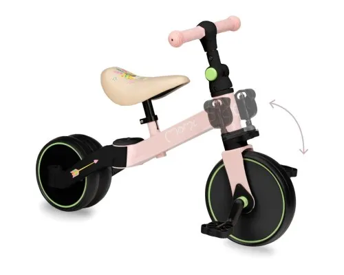 Беговел MoMi Loris 3 в 1 велосипед Pink (ROBI00039)