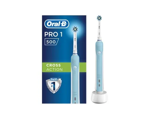 Электрическая зубная щетка Oral-B Pro 500/D16.513.1U CrossAction 3756 (4210201851813)