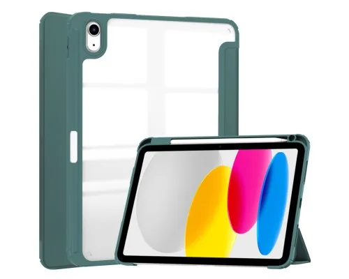 Чохол до планшета BeCover Soft Edge BeCover Apple iPad 10.9 2022 Dark Green (709182)