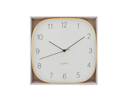 Настінний годинник Optima Promo Promo Jewel, металевий, золотий (O52080-15)