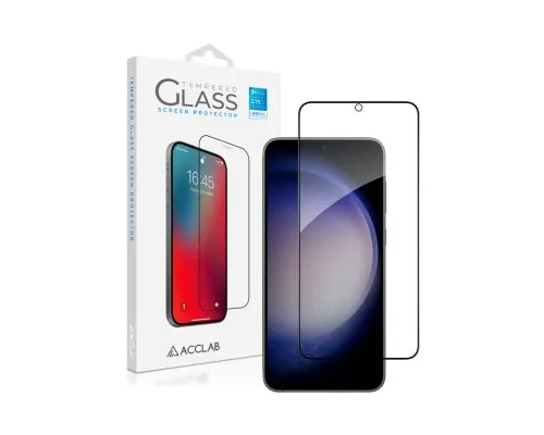 Стекло защитное ACCLAB Full Glue Samsung S23 (1283126559624)