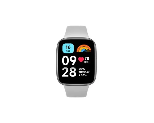 Смарт-годинник Xiaomi Redmi Watch 3 Active Gray (BHR7272GL)