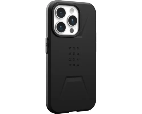 Чохол до мобільного телефона UAG Apple iPhone 15 Pro Civilian Magsafe, Black (114275114040)