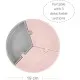Тарілка дитяча MinikOiOi Puzzle секційна Pinky Pink / Powder Grey (101050058)