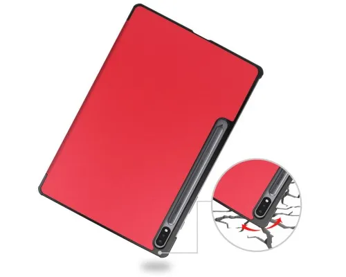 Чохол до планшета BeCover Smart Case Samsung Tab S9 Plus (SM-X810/SM-X816)/S9 FE Plus (SM-X610/SM-X616) 12.4 Red (710325)