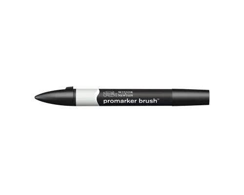 Маркер Winsor&Newton двосторонній Brushmarker, (WG01) Сірий теплий 1 (884955043035)