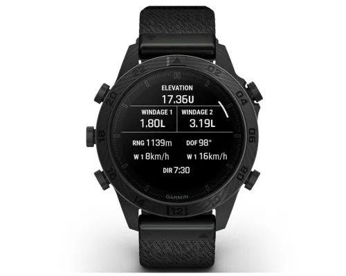 Смарт-часы Garmin MARQ Commander Gen 2, Carbon, GPS (010-02722-01)