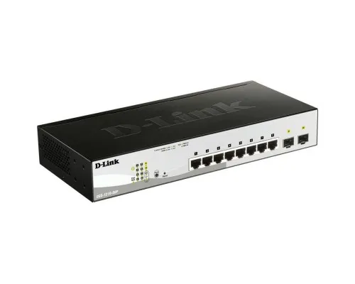 Комутатор мережевий D-Link DGS-1210-08P