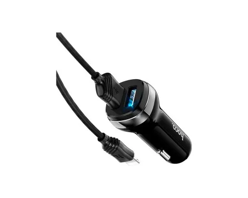 Зарядное устройство HOCO Z40 charger set (iP) 2xUSB Black (6931474739674)