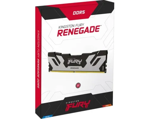 Модуль памяти для компьютера DDR5 16GB 8000 MHz Renegade Silver XMP Kingston Fury (ex.HyperX) (KF580C38RS-16)