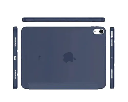 Чохол до планшета BeCover Tri Fold Hard Apple iPad Air (4/5) 2020/2022 10.9" Deep Blue (711128)