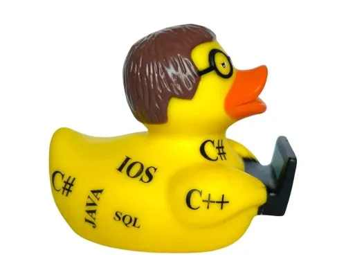 Іграшка для ванної Funny Ducks Качка Програміст (1333)