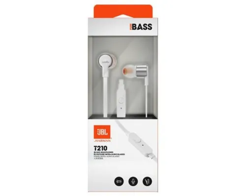 Навушники JBL T210 Grey (JBLT210GRY)