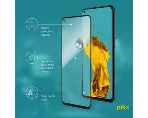 Скло захисне Piko Full Glue Xiaomi Redmi Note 9 (1283126502736)