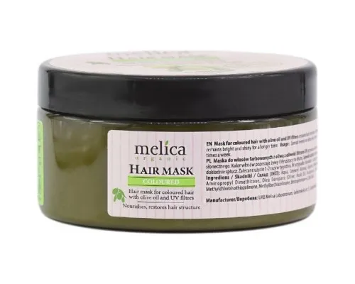 Маска для волосся Melica Organic з оливковою олією і УФ-фільтрами 350 мл (4770416003761)
