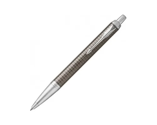 Ручка кулькова Parker IM 17 Premium Dark Espresso Chiselled CT BP (24 332)