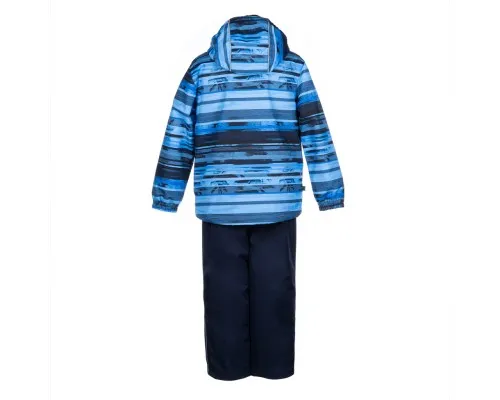 Комплект верхней одежды Huppa YOKO-1 41190014 синий с принтом/тёмно-синий 92 (4741468760452)