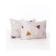 Ковдра MirSon Набір Tencel Зима №3071 Color Fun Line Geometry (ковдра + 2 подушки середні) 140х205+2х50х70 (2200004815039)