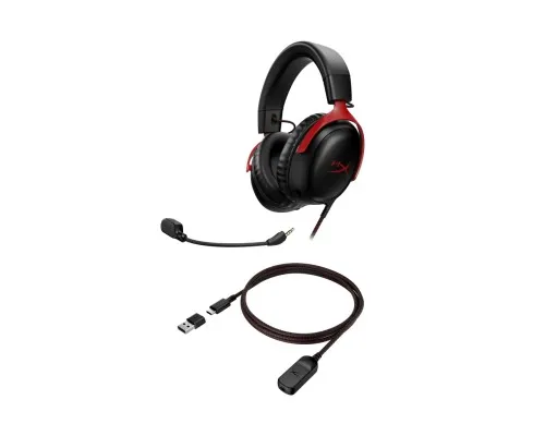 Навушники HyperX Cloud III Black-Red (727A9AA)