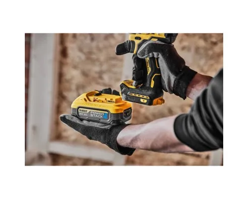 Шуруповерт DeWALT XR Li-Ion PowerStack 18 В, 2x5Ah, 90 Нм, 0-650/0-2000 об/мин, TSTAK (DCD800H2T)