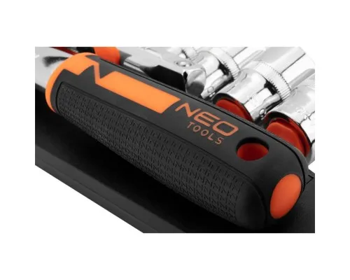 Набір головок Neo Tools 12шт, 1/2", тріскачка 90 зубців, CrV (10-030N)
