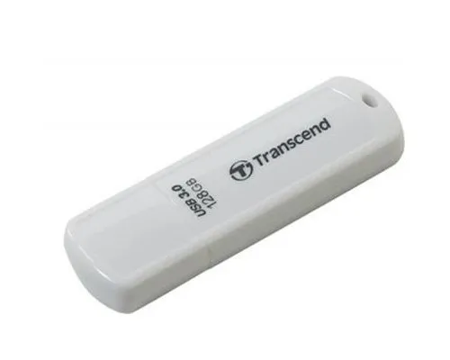 USB флеш накопитель Transcend 128GB JetFlash 730 White USB 3.0 (TS128GJF730)