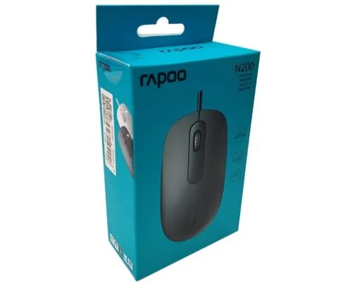 Мышка Rapoo N200 Black