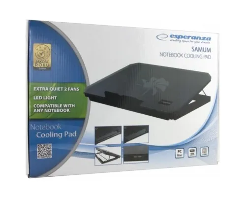 Підставка до ноутбука Esperanza Samum Notebook Cooling Pad all types (EA141)