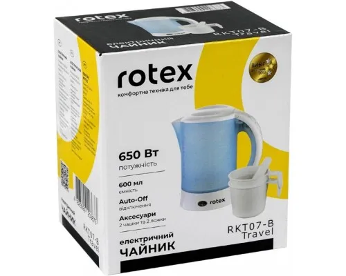 Електрочайник Rotex RKT07-B Travel